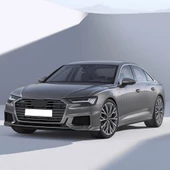 Audi A6 2019-2024 Sol Ön Kapı Cam Düğme Takımı Full Krom 4K0959851C - 2