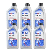 Mobil Atf 220 Kırmızı Şanzıman ve Direksiyon Yağı 6 x 1 Litre - 1