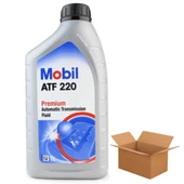 Mobil Atf 220 Kırmızı Şanzıman ve Direksiyon Yağı 12 x 1 Litre - 1