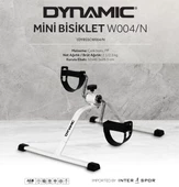 Dynamic Portatif Mini Kondisyon Bisikleti N4 - 3