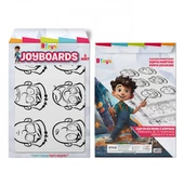 BToys Joyboards Duyguları Öğreniyorum, Dünya Haritası, Dünya Çocukları 3 Adet - 1
