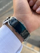 Ferro Çelik Kordon İç Fonksiyonlar Aktif Takvimli 30 Mt Su Geçirmez Erkek Kol Saat EFM31916-G thumbnail 6