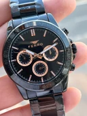 Ferro Çelik Kordon İç Fonksiyonlar Aktif Takvimli 30 Mt Su Geçirmez Erkek Kol Saati EFM11468-XG thumbnail 5