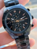 Ferro Çelik Kordon İç Fonksiyonlar Aktif Takvimli 30 Mt Su Geçirmez Erkek Kol Saati EFM31455-G thumbnail 4