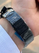 Ferro Çelik Kordon İç Fonksiyonlar Aktif Takvimli 30 Mt Su Geçirmez Erkek Kol Saati EFM40132-BG thumbnail 6