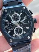 Ferro Çelik Kordon İç Fonksiyonlar Aktif Takvimli 30 Mt Su Geçirmez Erkek Kol Saati EFM40132-BG thumbnail 5