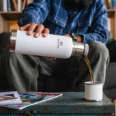 Stanley Adventure To-Go Vakumlu Paslanmaz Çelik Termos 1 Lt - Polar - 5