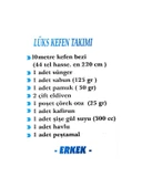 Erkek Kefen Takımı Cenaze Levazımatı 2.2 X 10 Metre - 3