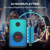 Monster Sparkle Bluetooth Tasinabilir Kablosuz Hoparlörler 80W - 6
