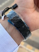 Ferro Çelik Kordon Takvimli Kadran 30 Mt Suya Dayanıklı Erkek Kol Saati EFM40133-BG thumbnail 6