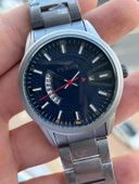 Ferro Çelik Kordon Takvimli Kadran 30 Mt Suya Dayanıklı Erkek Kol Saati EFM11911-BG thumbnail 5