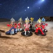 VIP ULTRAMAN 6 LI KARAKTER SET ZERO TİGA GEED ORB GİNGA VİCTORY ULTRA MAN OYUNCAKLARI BİBLO SET - 1
