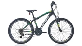 24J CARRARO SPEED 240 DAĞ BİSİKLETİ - MAT SİYAH YEŞİL(alüminyum) - 1