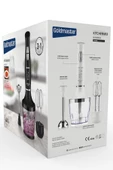 GOLDMASTER  Kitchenmix 1000w Güçlü Motor Turbo Hız Ayarlı 3 In 1 Blender Set Beyaz - 1