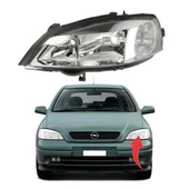 Opel Astra G Sol (Şoför) Far 98/04 Beyaz thumbnail 3