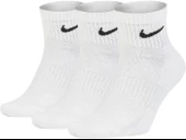 Nike Everyday Cushion Ankle Erkek Beyaz Günlük Çorap SX7667-100 MEDIUM - 1