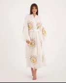 Bornoz ,Plaj Kıyafeti,Kimono , Kaftan ,Sabahlık  & İpek Kirpik Çekiciliği - 7