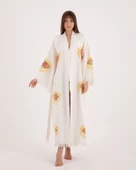 Bornoz ,Plaj Kıyafeti,Kimono , Kaftan ,Sabahlık &   Krizantem Nazar Göz - 2