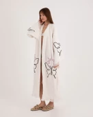 Bornoz ,Plaj Kıyafeti,Kimono , Kaftan ,Sabahlık & kelebek Zerafeti - 2