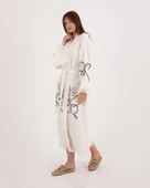 Bornoz ,Plaj Kıyafeti,Kimono , Kaftan ,Sabahlık & kelebek Zerafeti - 6