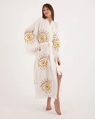 Bornoz ,Plaj Kıyafeti,Kimono , Kaftan ,Sabahlık  & İpek Kirpik Çekiciliği - 5