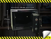 Çelik Şifreli ve Anahtarlı Para Kasası - 3