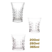 Porsima 234 12'li Cam Bardak Seti - Su, Kahve, Meşrubat Bardağı - Su, Bardak Takımı 200ml - 260ml - 365ml - 6