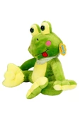 30 cm Boyunda, Fularlı Şıklıkta Peluş Kurbağa ile Tanışın! - 5