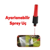 Hortum Sulama Başlığı Seti 4 Parça Su Tabanca Bağlantı Ekleme Aparatı Eki Bahçe Sulama Adaptörü - 3
