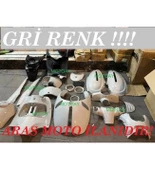 ARARO CAPPUCİNO 125 CC - 50 CC GRENAJ KAPORTA SETİ NARDO GRİ RENK - ARASMOTO - 1