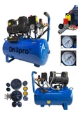 Drillpro 25 Lt Sessiz Hava Kompresörü - 1