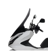Honda Pcx 125 ,150 Ön Siperlik Camı Koyu Füme 75cm Uzun Tur Camı Montaj Aparatlı 2021-24_Arasmoto - 4