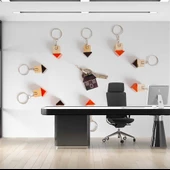 Ev-Anahtarlık Temalı Duvar Kağıdı Baskı thumbnail 2