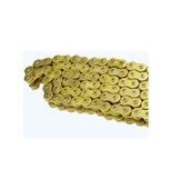 Cbr250,R25,İnazuma,Nk250,Nk400,Pulsar,Dominar Zincir 520-120 Bakla Oringsiz Düz Gold Sarı- Arasmoto - 1
