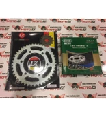 YAMAHA R25 ZİNCİR DİŞLİ SETİ KMC ORİNGLİ - 1
