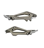 Mondial DrifT L ,KD 125F ,Kiden Basamak Braketi Takımı Sağ Sol ,Arka Basamaklar Dahil -Arasmoto - 1
