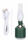 ULTRATEKNO Vintage Şarjlı Gece Lambası & Hava Nemlendirici Buhar Makinesi 280ml - 7