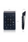 Platoon Numeric Keypad-numpad-usb Kablolu Keypad 18 Tuş Numped Keyped Say - 4