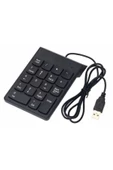 Platoon Numeric Keypad-numpad-usb Kablolu Keypad 18 Tuş Numped Keyped Say - 1