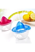 Plastik Hazneli Limon Portakal Narenciye Sıkacağı Gri - 6