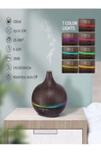 ULTRATEKNO Uzaktan Kumandalı 550ml Aroma Difüzörü Ultrasonik Hava Nemlendirici Buhar Makinesi Rgb 7 Renk Led - 8