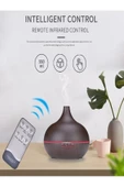 ULTRATEKNO Uzaktan Kumandalı 550ml Aroma Difüzörü Ultrasonik Hava Nemlendirici Buhar Makinesi Rgb 7 Renk Led - 4