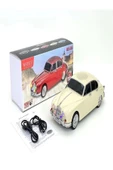 ULTRATEKNO WS-596BT 1967 Model Jaguar Mark 2 10W Bluetooth Hoparlör Fm Radyo USB Tf Aux Destekli Speaker - 2