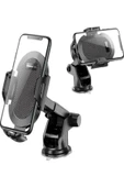 ULTRATEKNO Y01-g Premium Serisi Araç Içi Telefon Tutucu Vantuzlu Boy Ayarlı 4.5-7" - 6