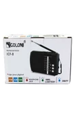 ULTRATEKNO Bluetoothlu Fm Radyo Usb Tf Kart Şarjlı Cep Radyosu Icf8bt - 6