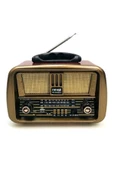 ULTRATEKNO Nostaljik Ahşap Radyo Bluetootlu Usb Sd Mp3 Ns-8068bt - 2