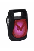 ULTRATEKNO Işıklı 4" Taşınabilir 5w Bluetooth Hoparlör El Fenerli Fm Radyo Usb/tf/aux Destekli Extra Bass - 2