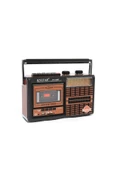 Knstar Nostaljik Bluetooth'lu Kaset Çalar + Usb + Sd + Tf Card + Fm Radyo Fm/am/sw1-2 Radyo - 1