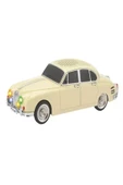 ULTRATEKNO WS-596BT 1967 Model Jaguar Mark 2 10W Bluetooth Hoparlör Fm Radyo USB Tf Aux Destekli Speaker - 1