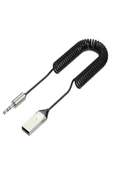 ULTRATEKNO Usb Wireless Bluetooth Araç Kiti Hifi Stereo Ses Alıcısı Aux 3.5mm Jack Adaptörü Bluetooth 5.0 - 2